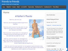 Tablet Screenshot of friendstofriends.org